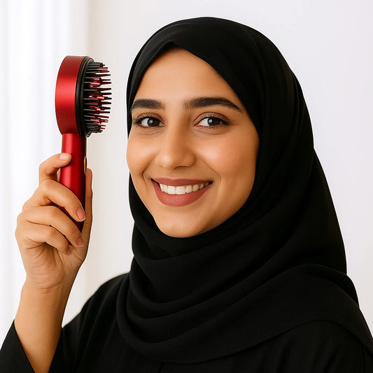 3 في 1 فرشاة كهربائية HairBloom™ لتدليك فروة الرأس و نمو الشعر